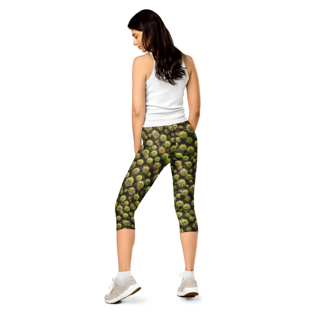 Thornlight on Capri Leggings — Back