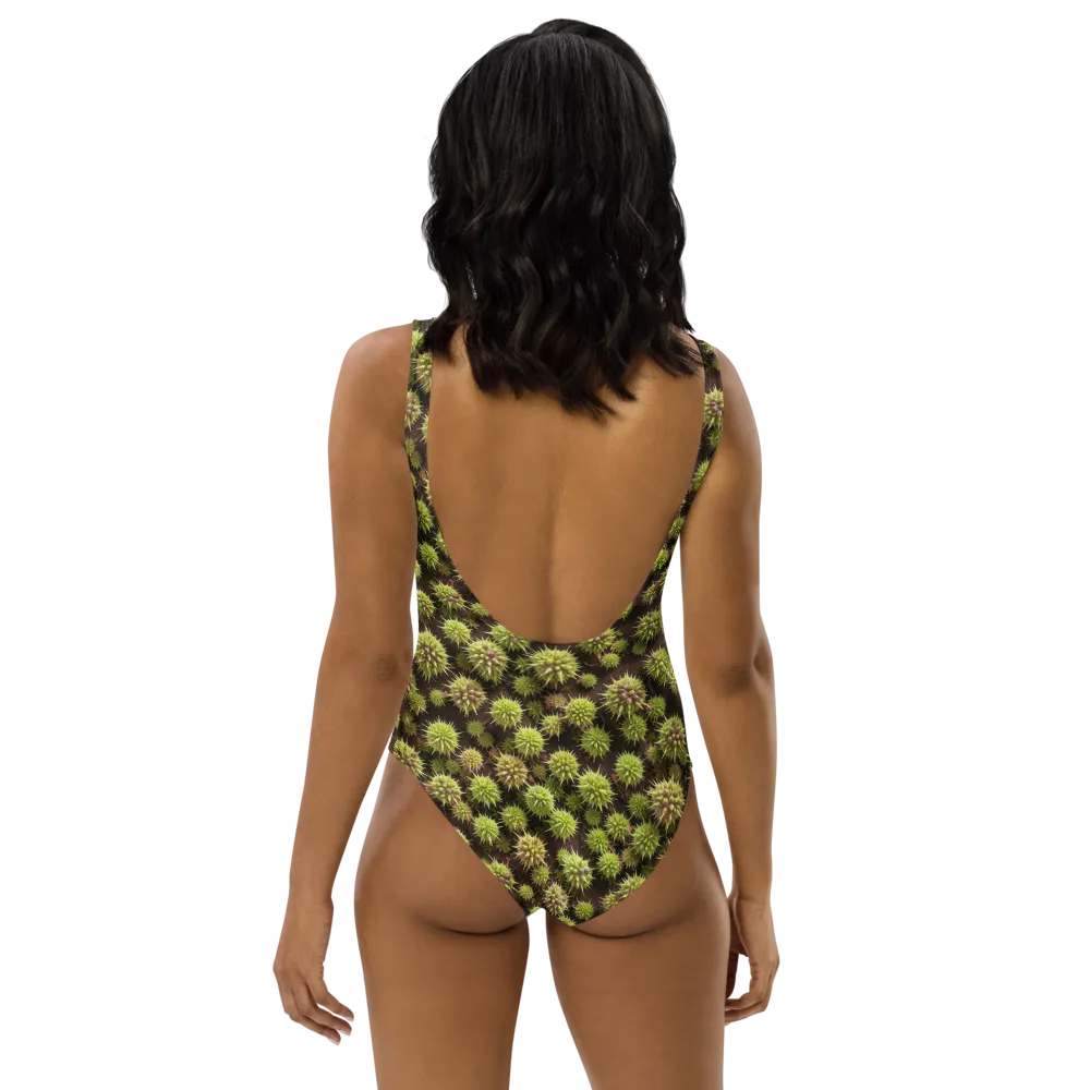 Thornlight on One-Piece Swimsuit — Back
