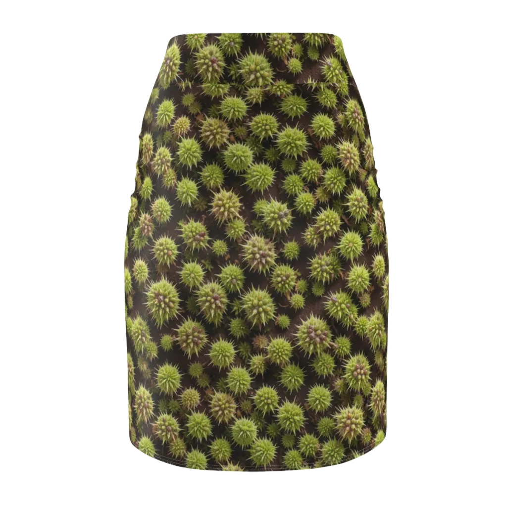 Thornlight on Pencil Skirt — Back