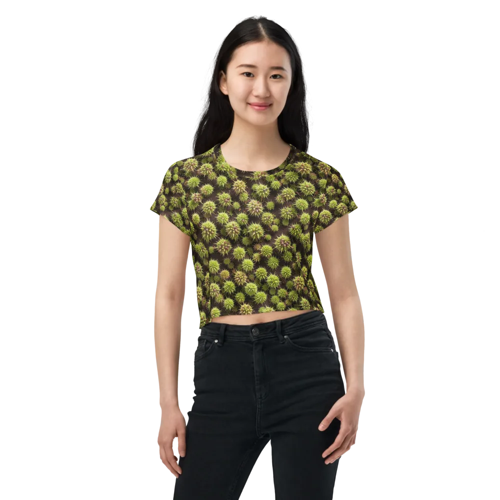 Thornlight on Crop Tee — Front