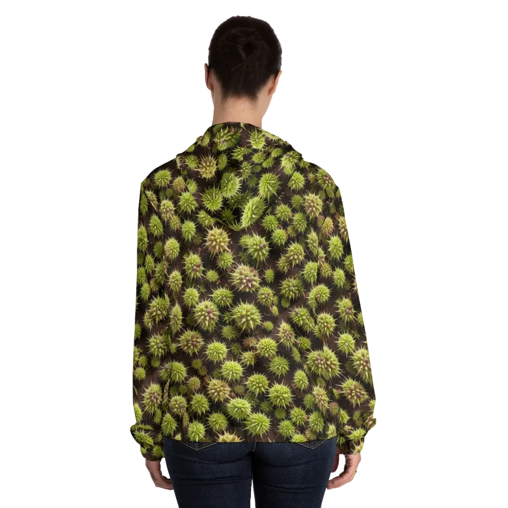 Thornlight on Women's Full-Zip Hoodie — Back On Person