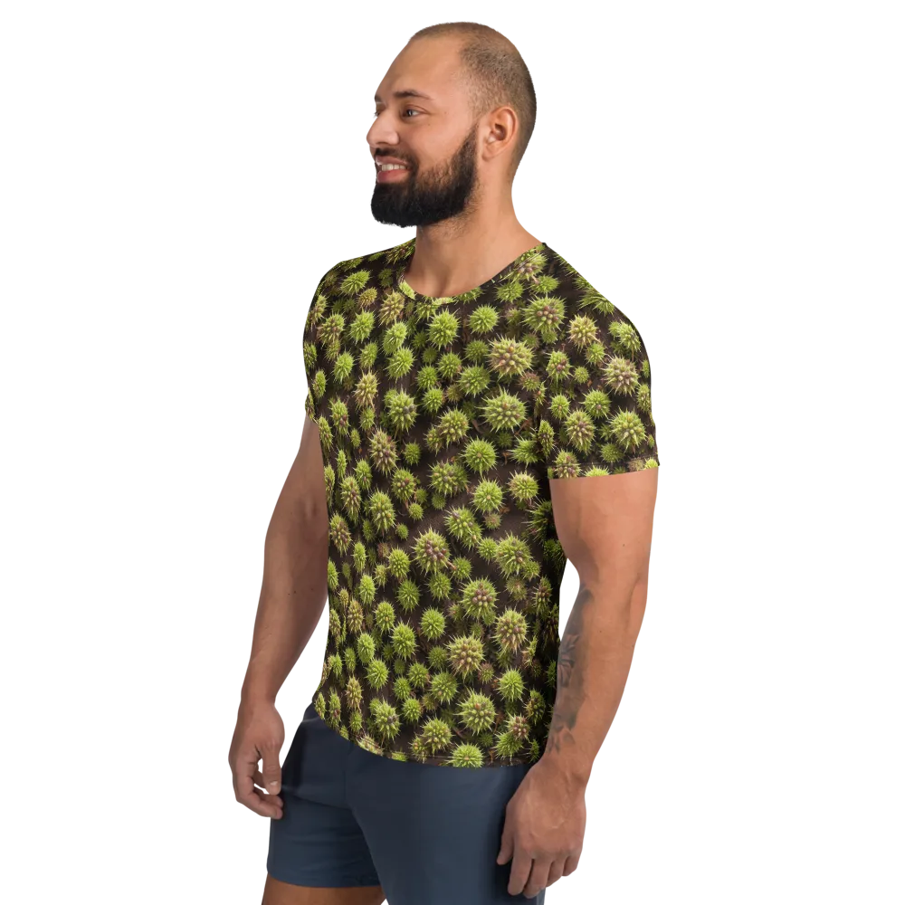 Thornlight on Men's Athletic T-Shirt — Left