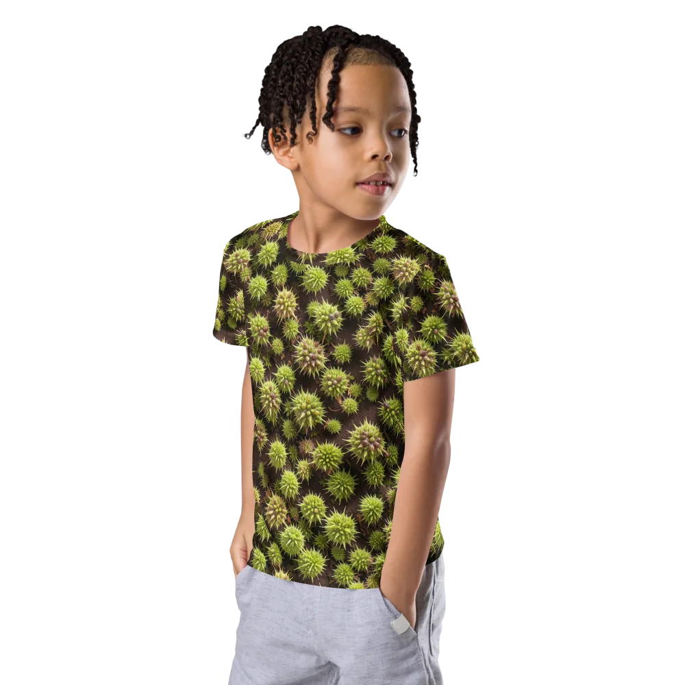 Thornlight on Kids Crew Neck T-Shirt — Left Front