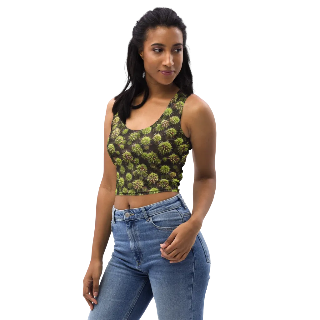 Thornlight on Crop Top — Left Front