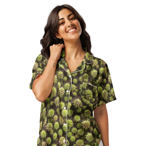 Thornlight on a Women's Short Sleeve Pajama Top