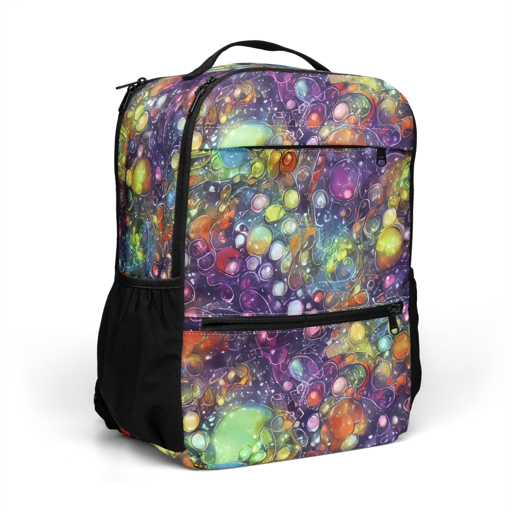 Galactic Nectar on Utility Backpack — Right Front