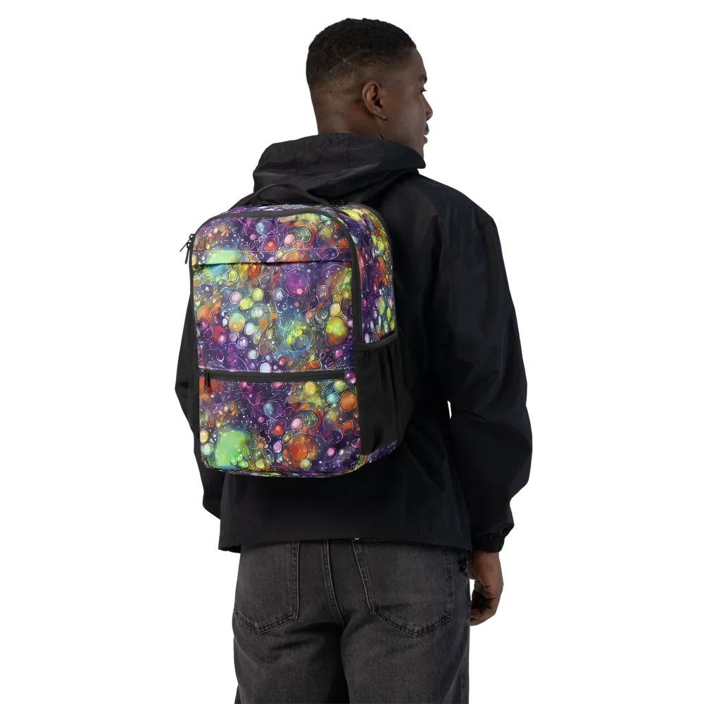 Galactic Nectar on Utility Backpack — Back