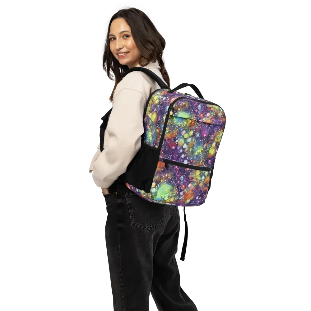Galactic Nectar on Utility Backpack — Back