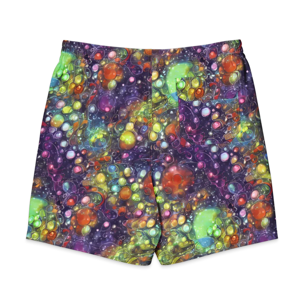 Galactic Nectar on Men's Board Shorts — Back