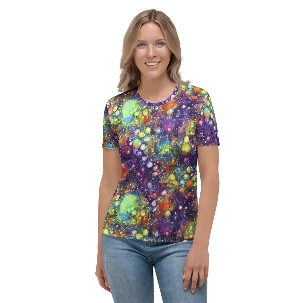 Galactic Nectar on Women's Crew Neck T-Shirt — Front