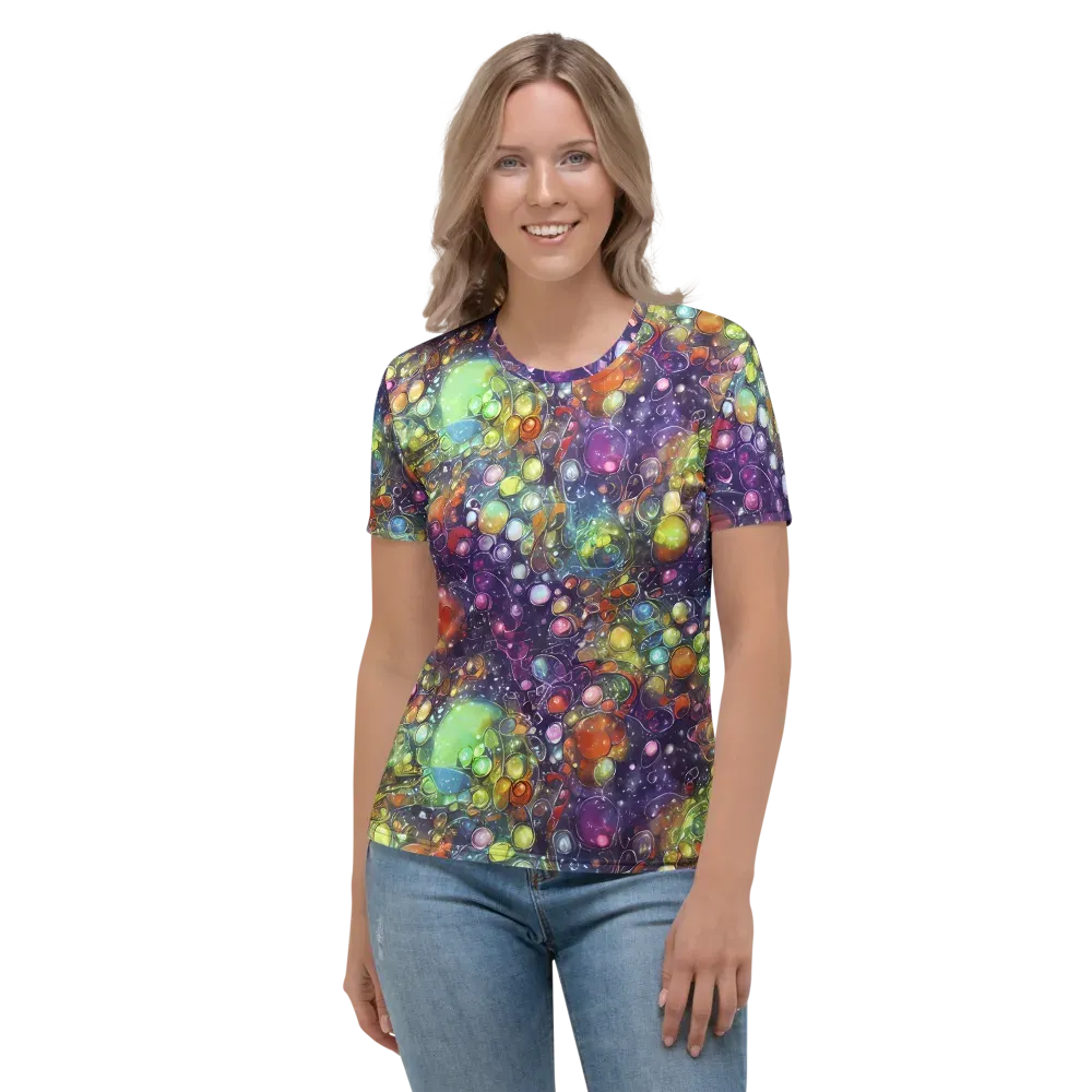 Galactic Nectar on Women's Crew Neck T-Shirt — Front