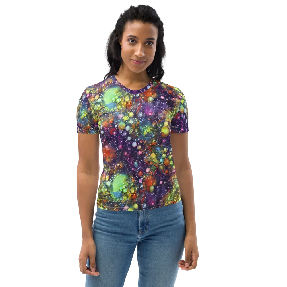 Galactic Nectar on Women's Crew Neck T-Shirt — Front