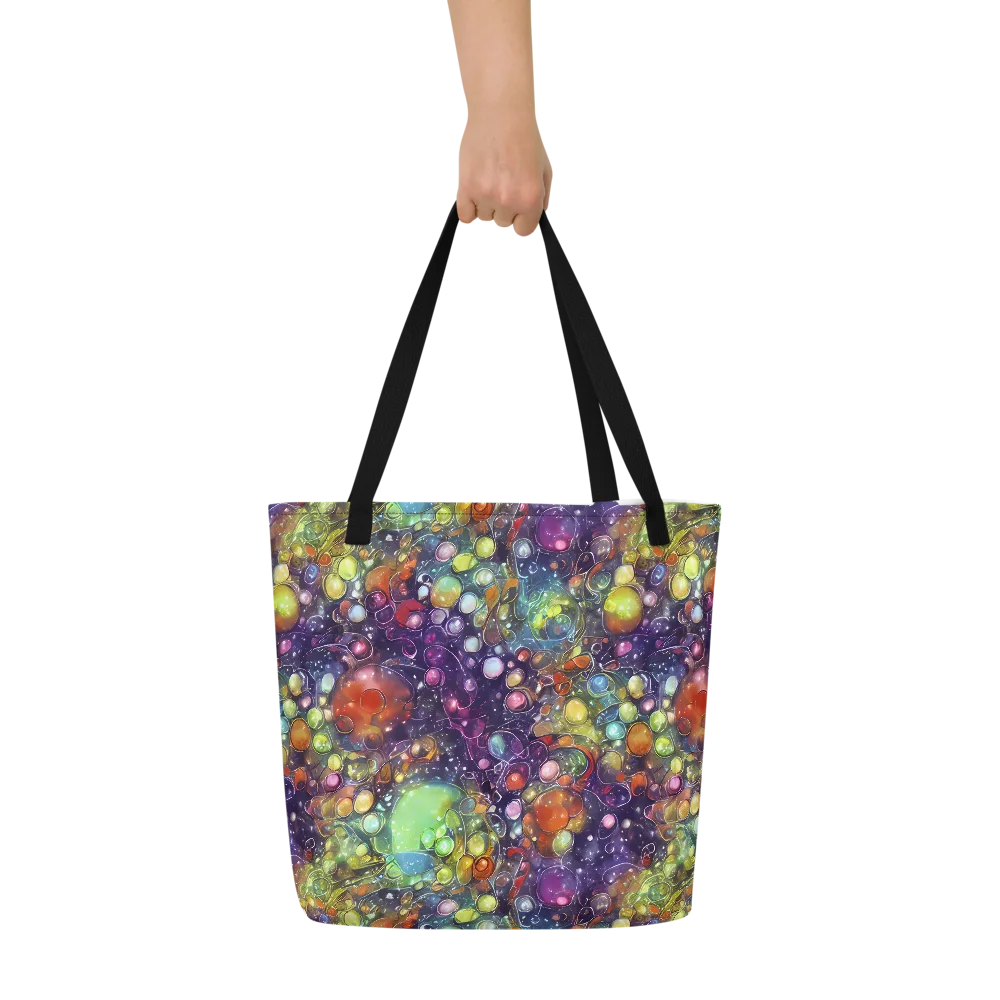 Galactic Nectar on Large Tote Bag W/ Pocket — Front