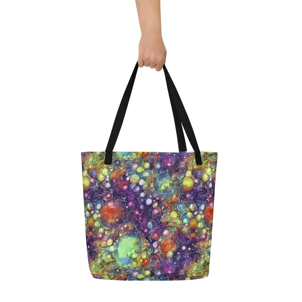Galactic Nectar on Large Tote Bag W/ Pocket — Front