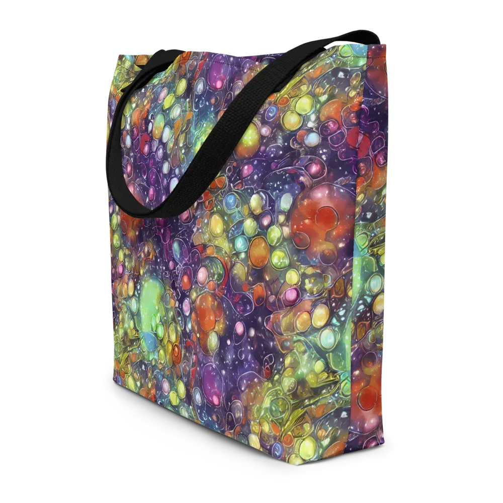 Galactic Nectar on Large Tote Bag W/ Pocket — Front
