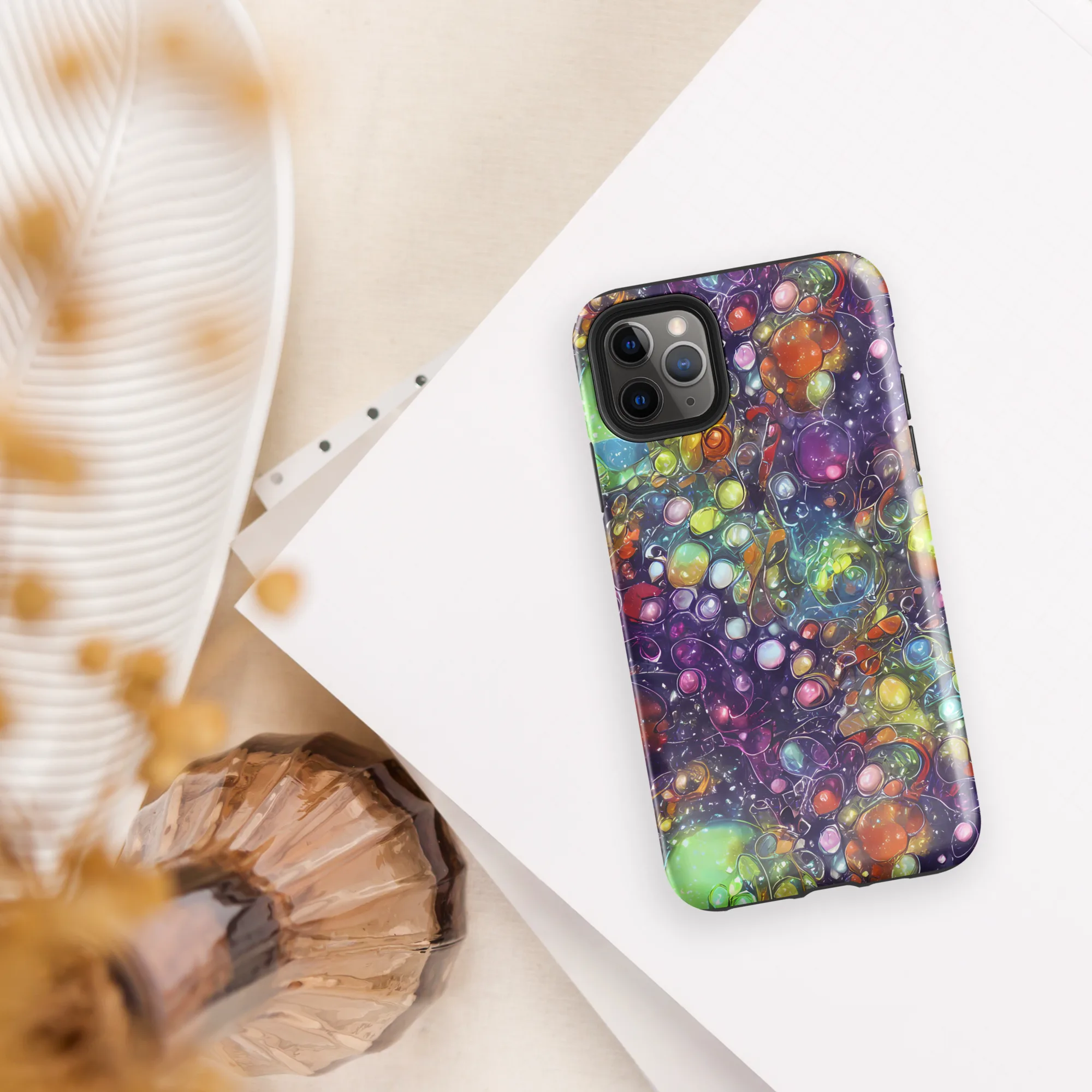 Galactic Nectar on Tough Case for iPhone® — Front