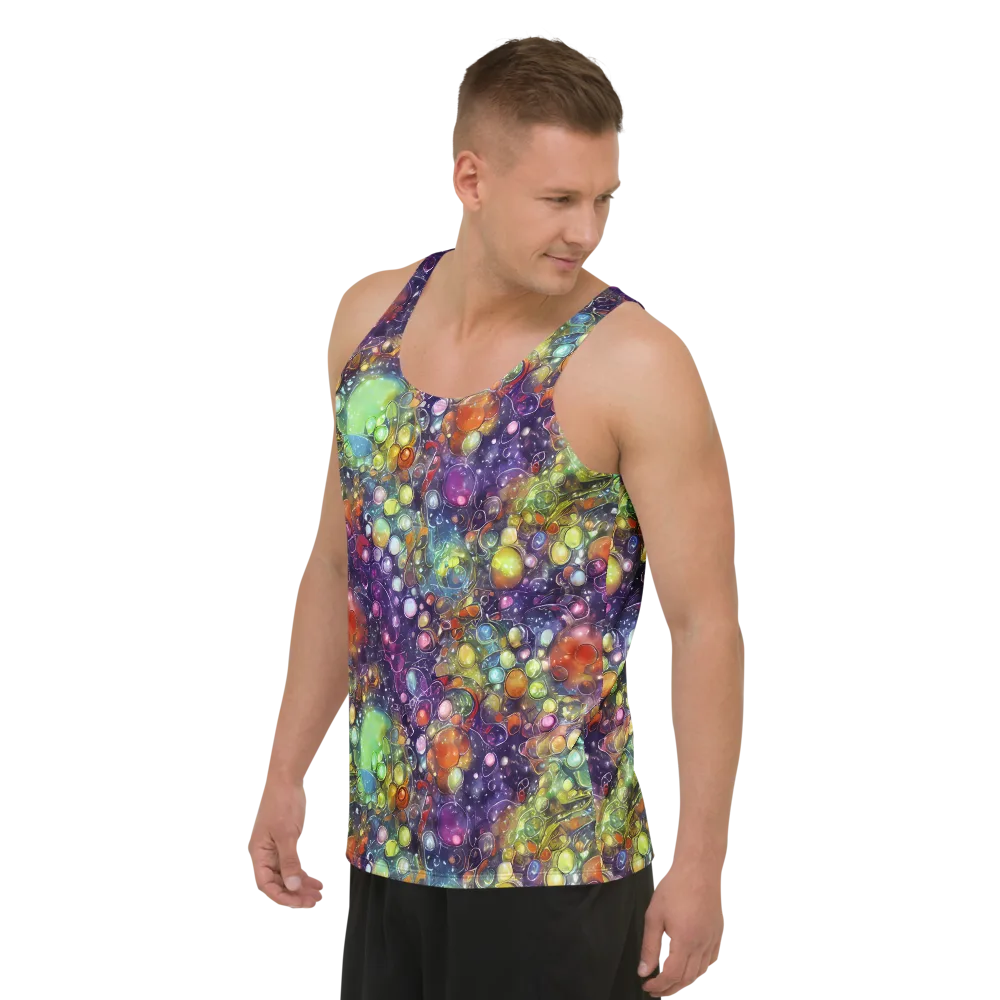 Galactic Nectar on Men's Tank Top — Left Front