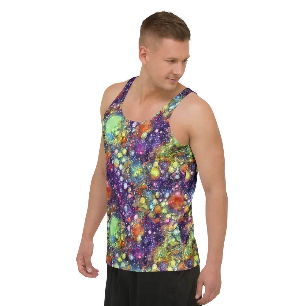 Galactic Nectar on Men's Tank Top — Left Front