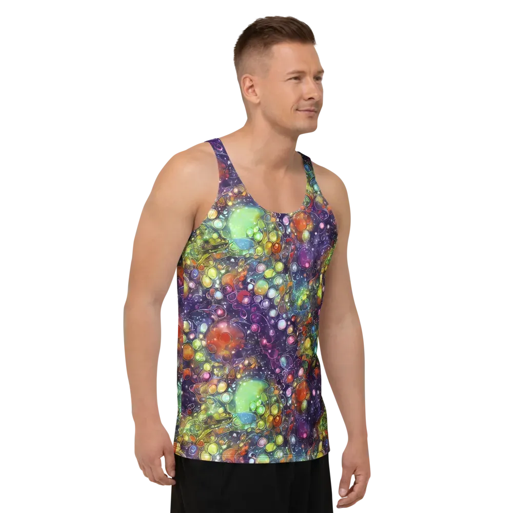 Galactic Nectar on Men's Tank Top — Right Front