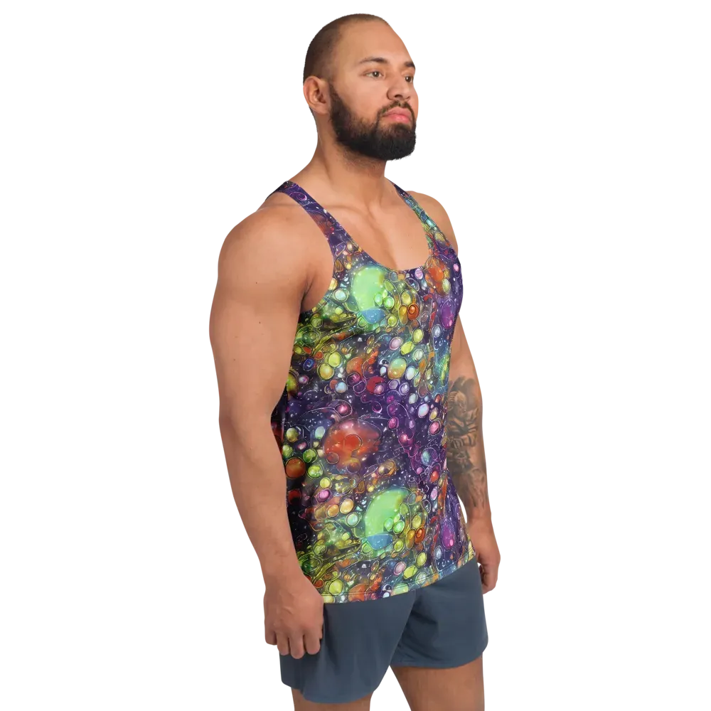 Galactic Nectar on Men's Tank Top — Right Front