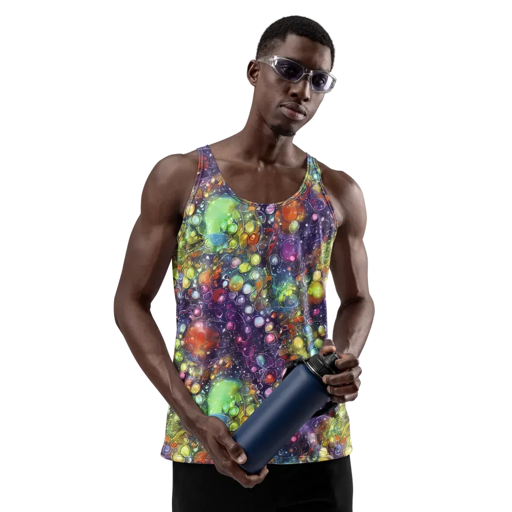 Galactic Nectar on Men's Tank Top — Front