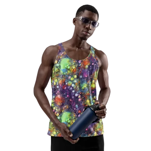 Galactic Nectar on a Men's Tank Top