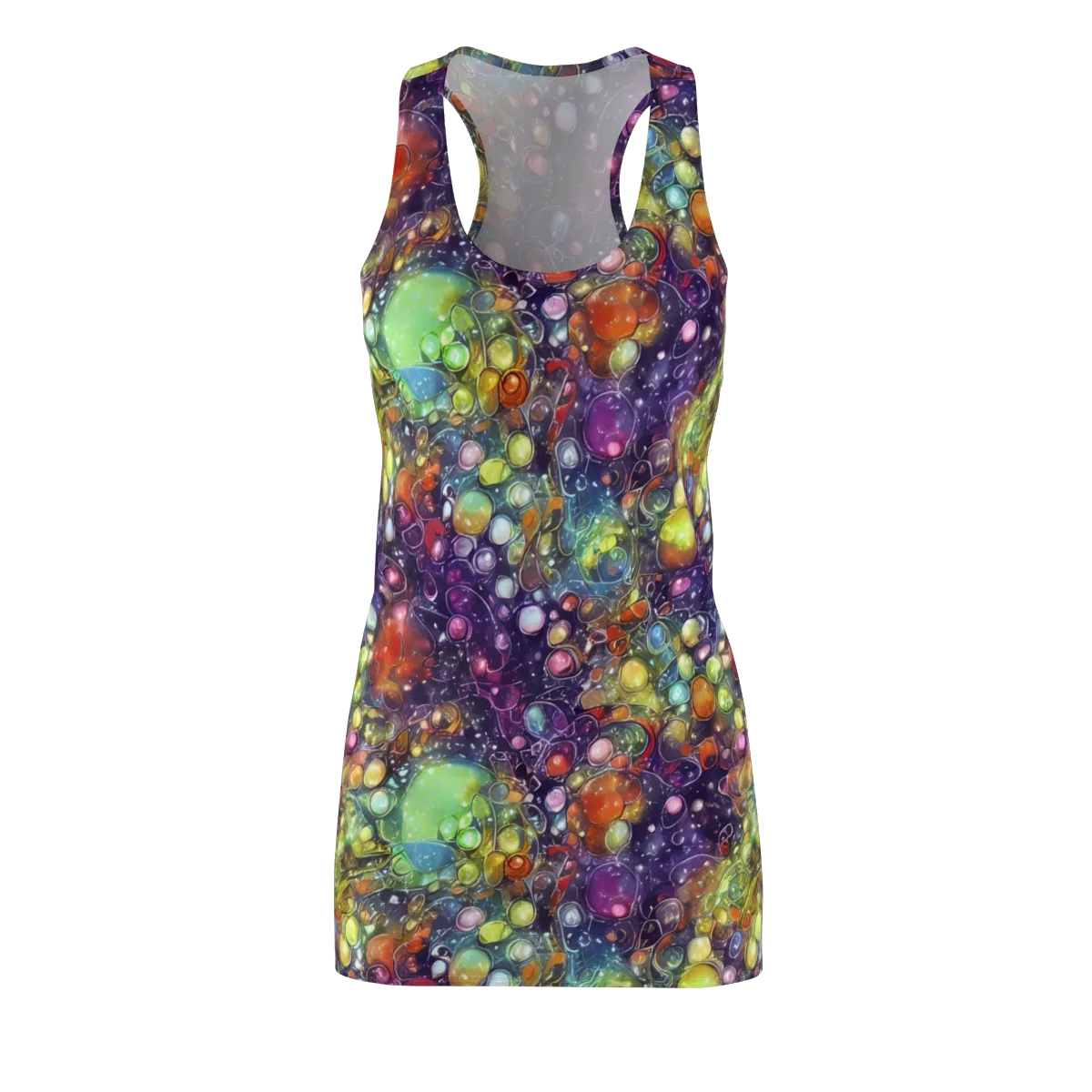 Galactic Nectar on Racerback Dress — Front