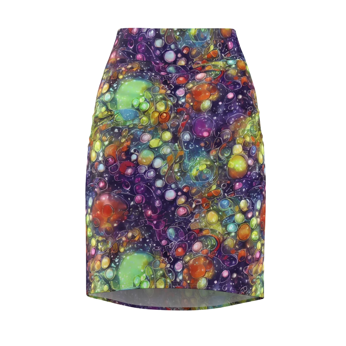 Galactic Nectar on Pencil Skirt — Front