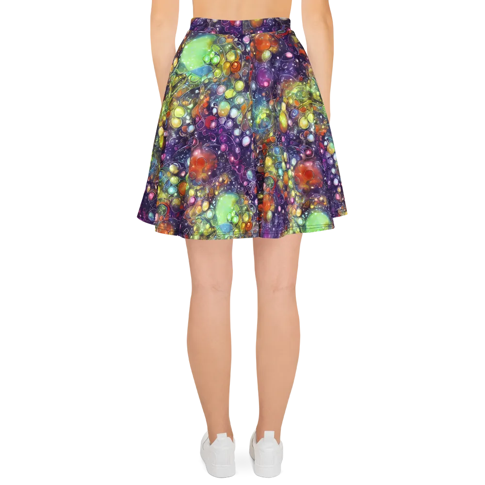 Galactic Nectar on Skater Skirt — Back