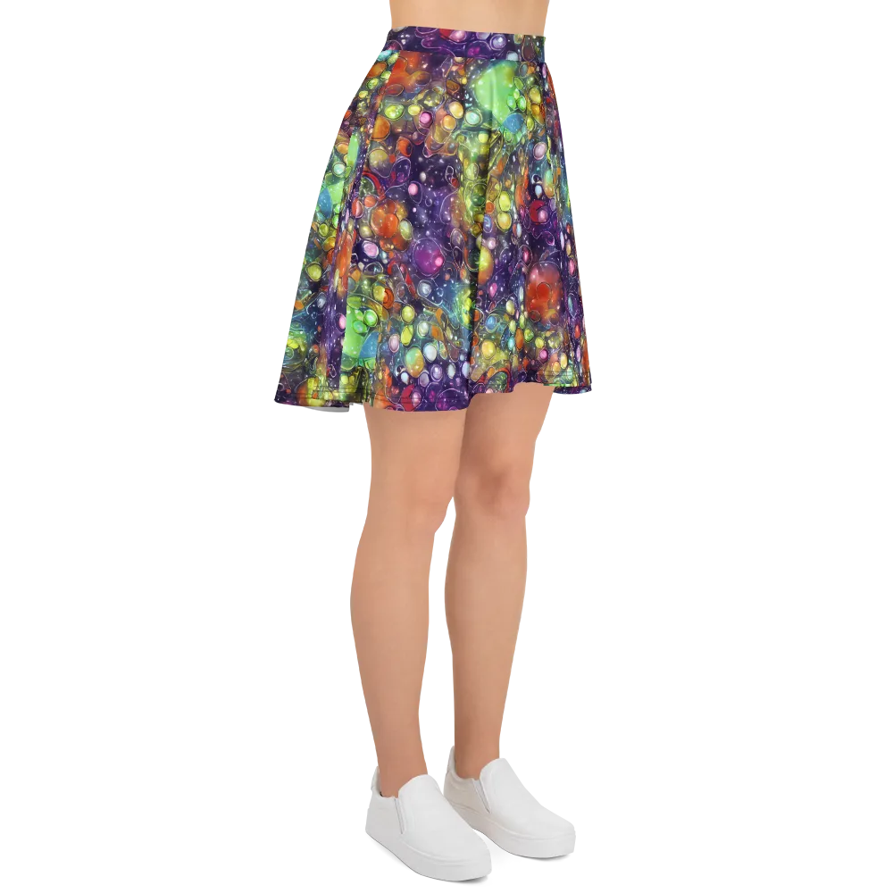 Galactic Nectar on Skater Skirt — Right