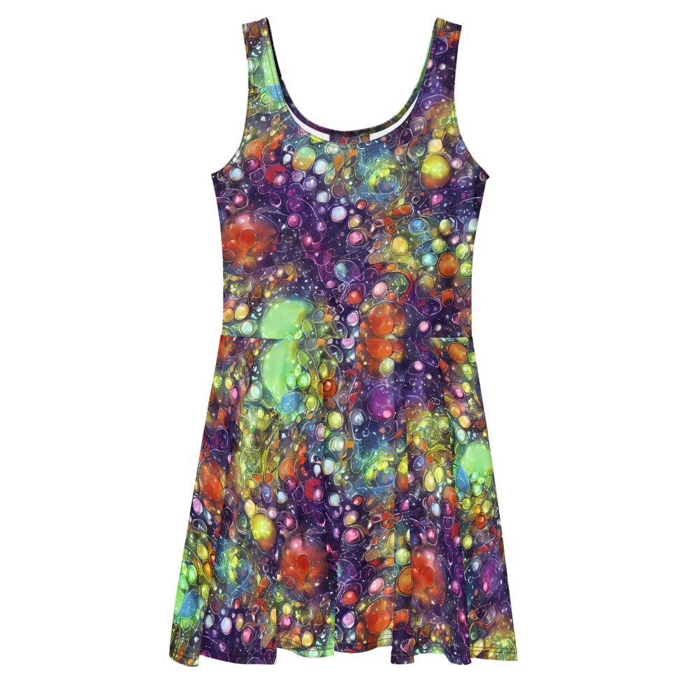 Galactic Nectar on Skater Dress — Front