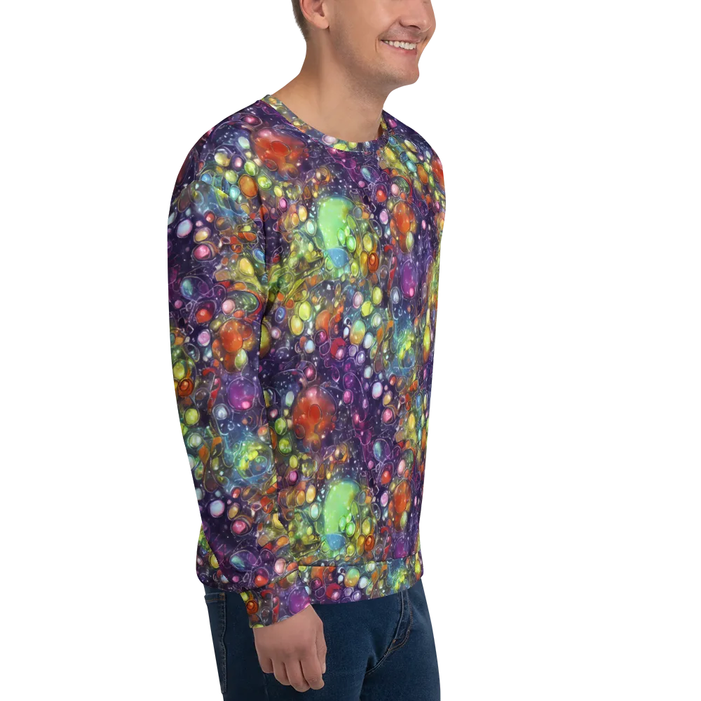 Galactic Nectar on Sweatshirt — Right Front