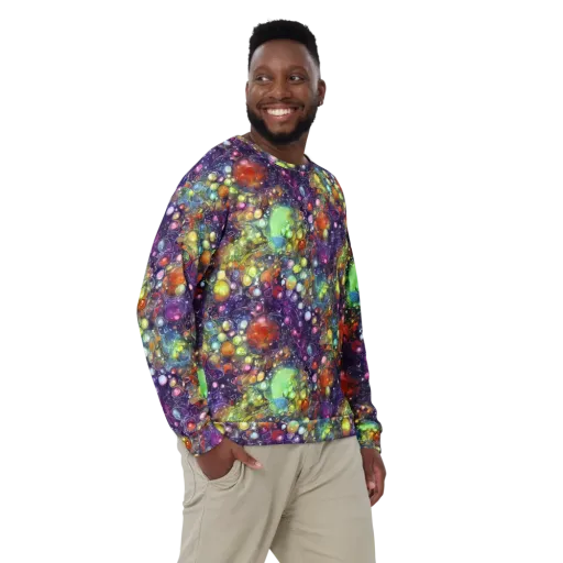 Galactic Nectar on a Sweatshirt