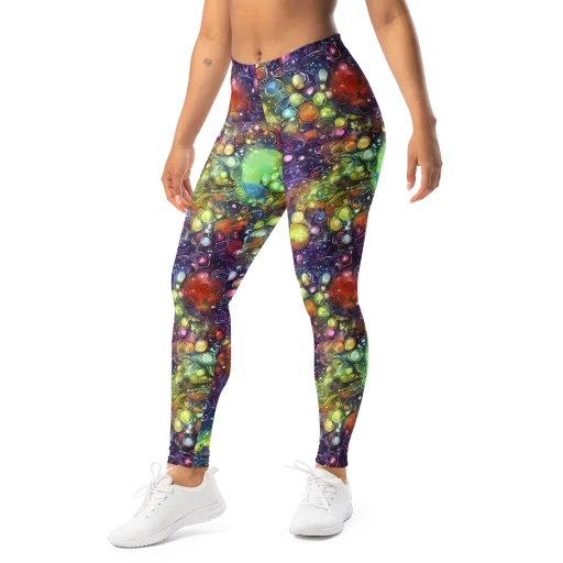 Galactic Nectar on a Leggings