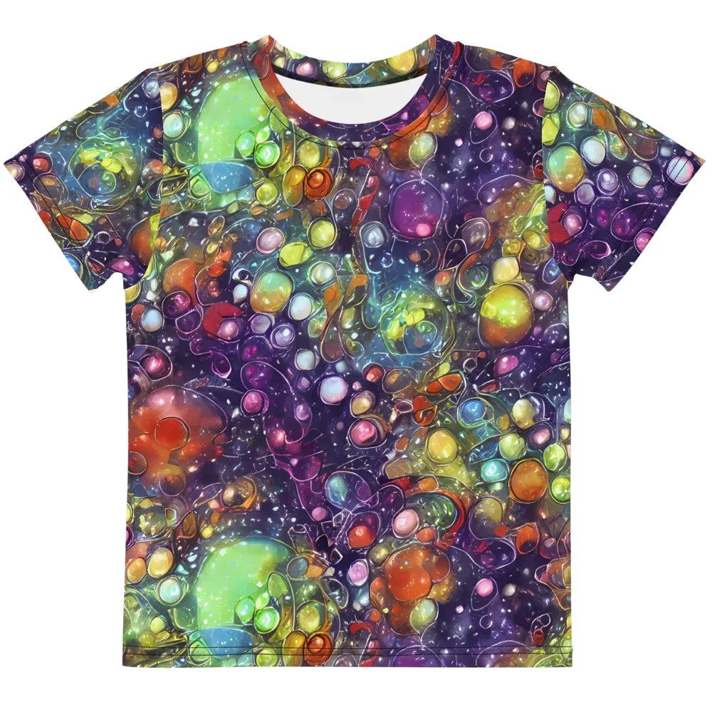 Galactic Nectar on Kids Crew Neck T-Shirt — Front