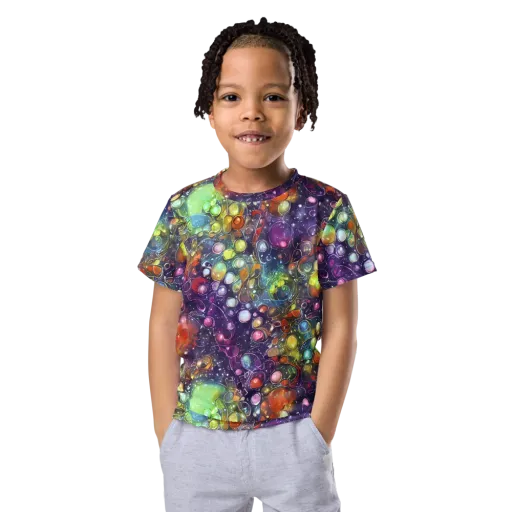 Galactic Nectar on a Kids Crew Neck T-Shirt