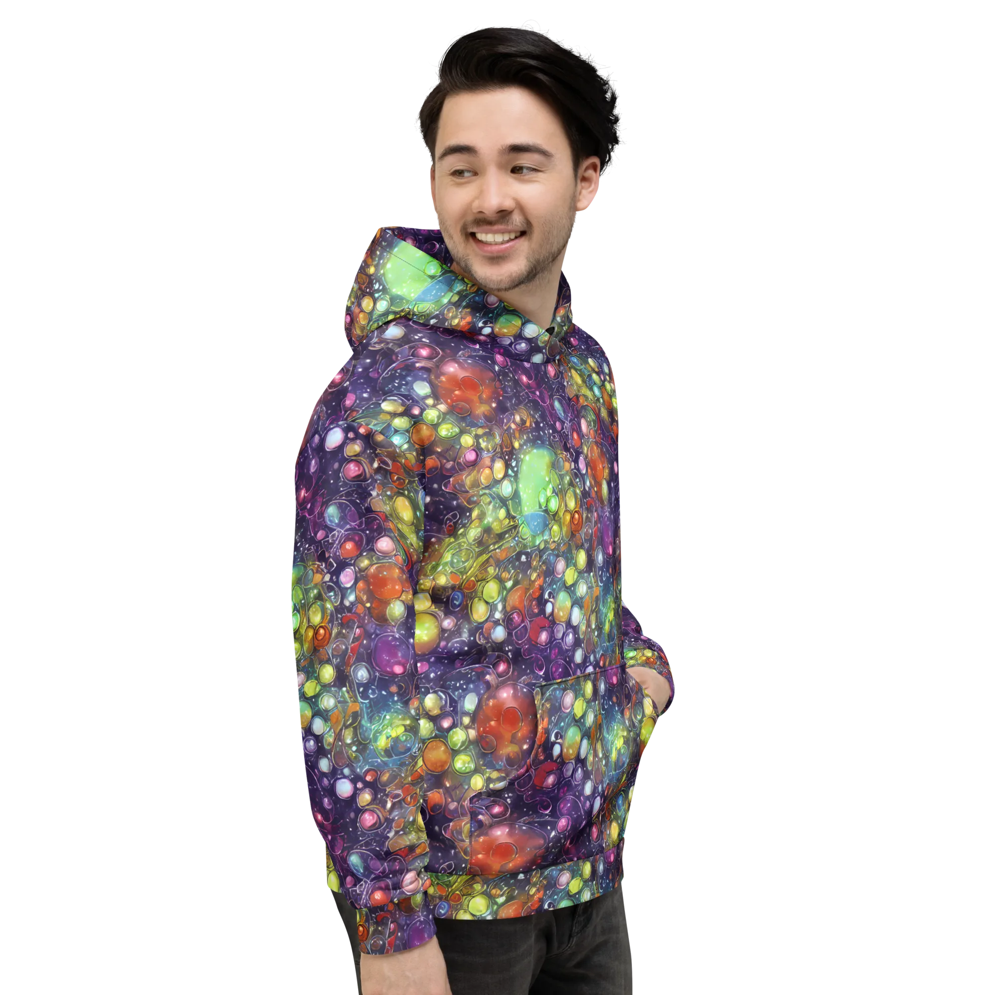 Galactic Nectar on Hoodie — Right