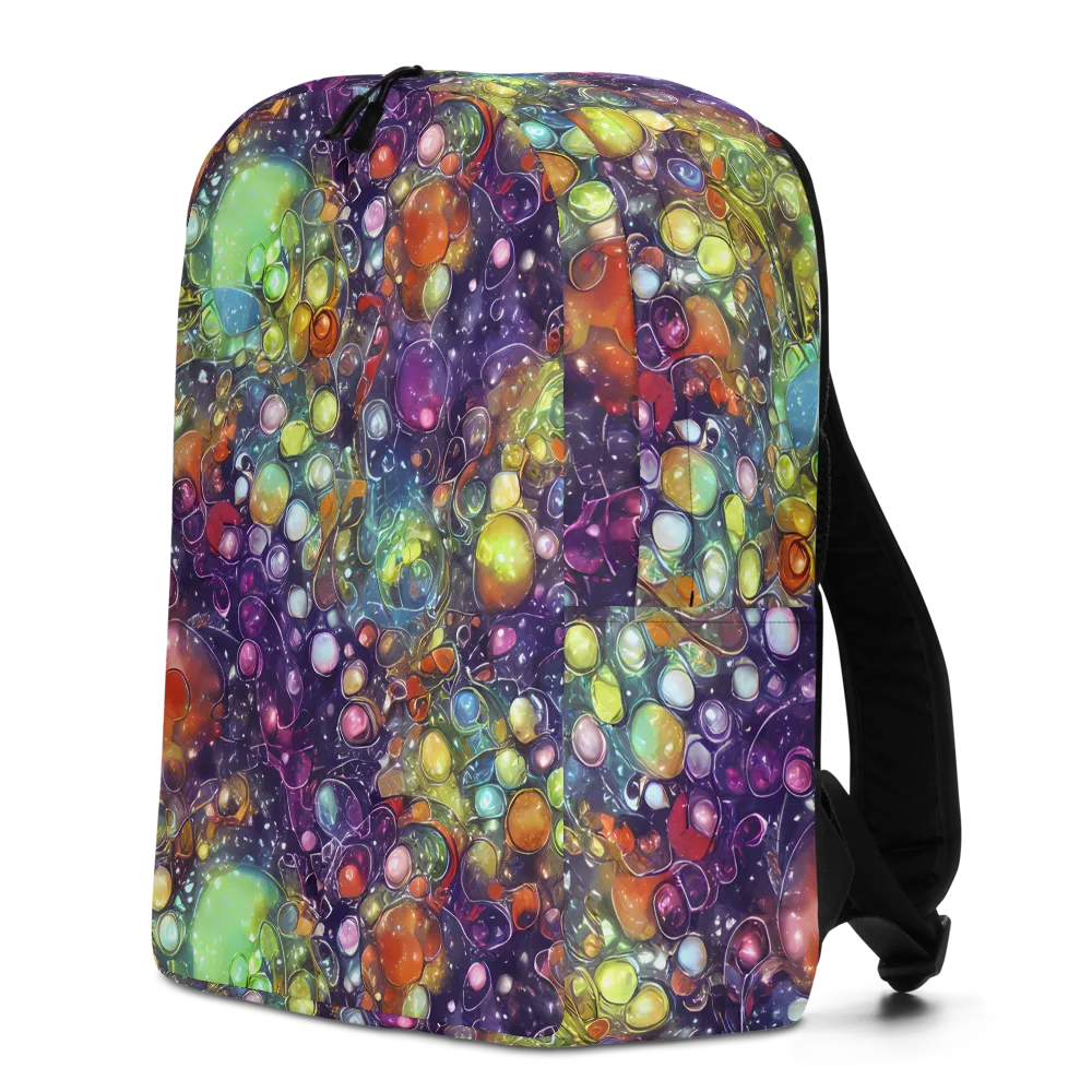 Galactic Nectar on Minimalist Backpack — Left