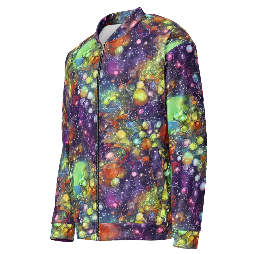 Galactic Nectar on Bomber Jacket — Left Front