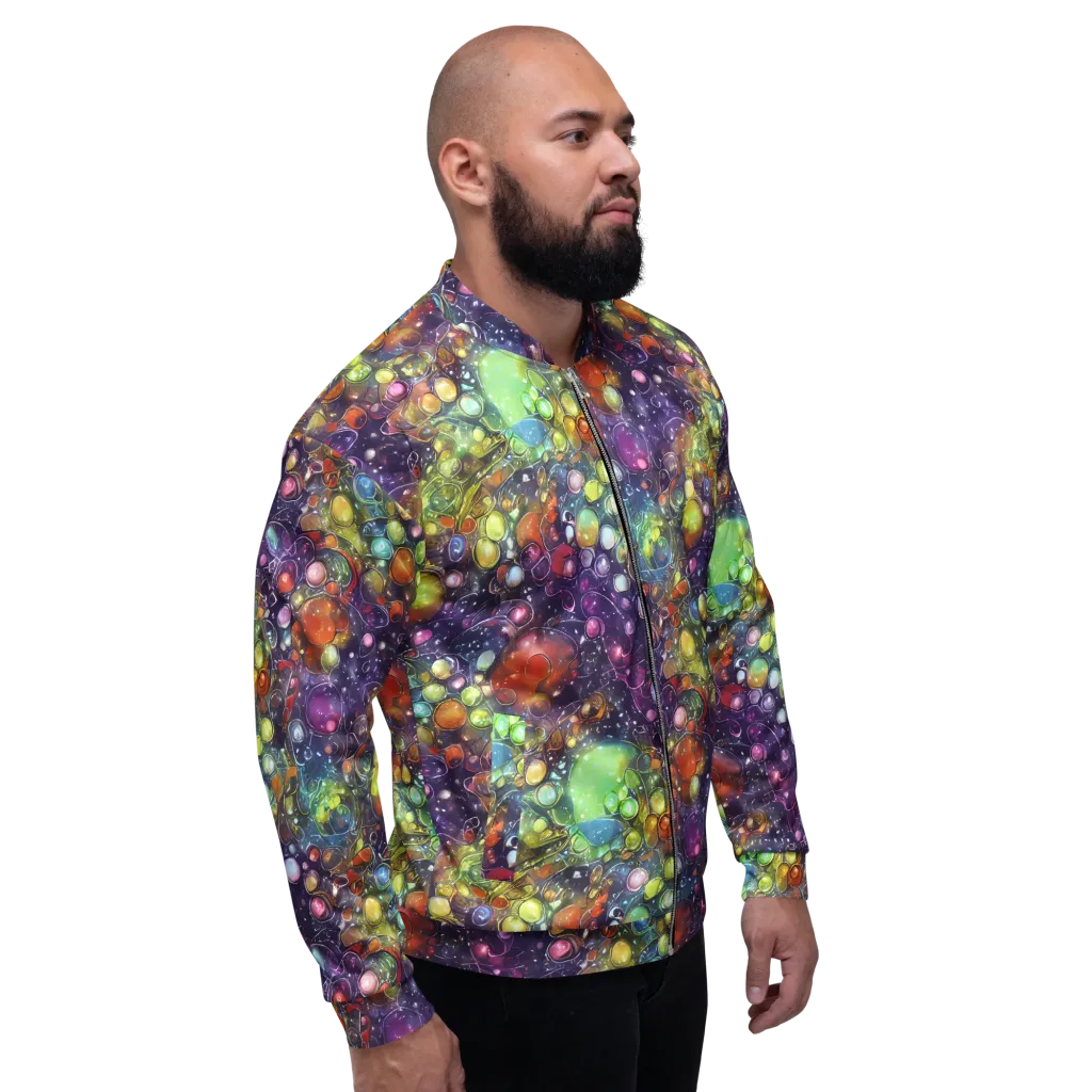 Galactic Nectar on Bomber Jacket — Right