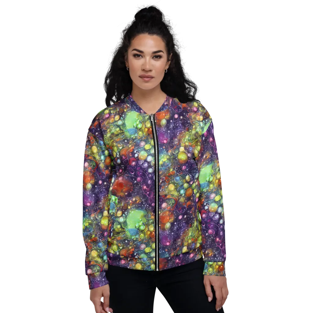 Galactic Nectar on Bomber Jacket — Front