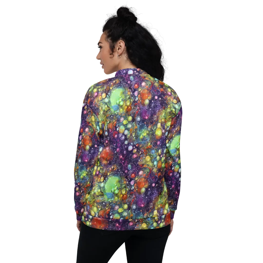 Galactic Nectar on Bomber Jacket — Back