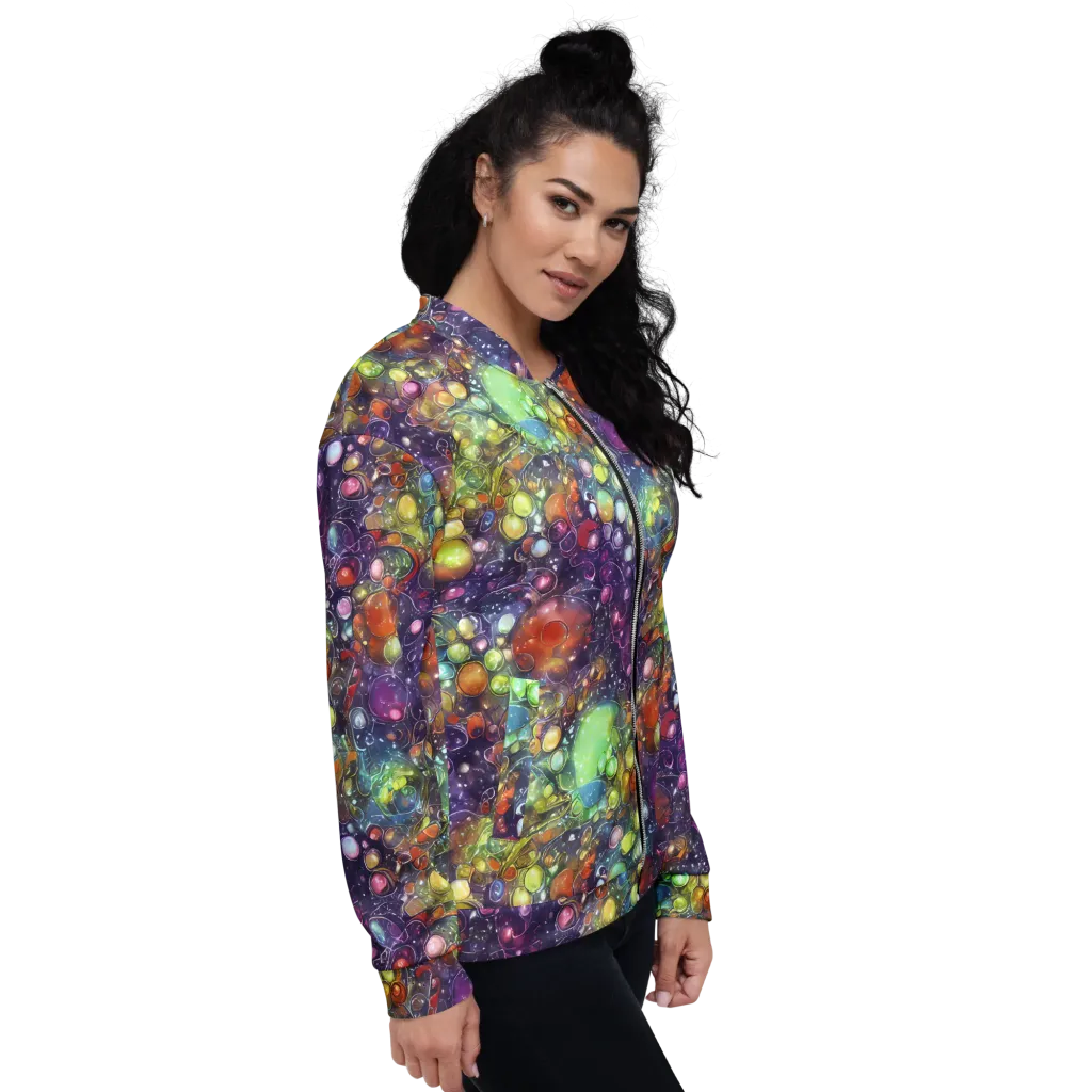 Galactic Nectar on Bomber Jacket — Right