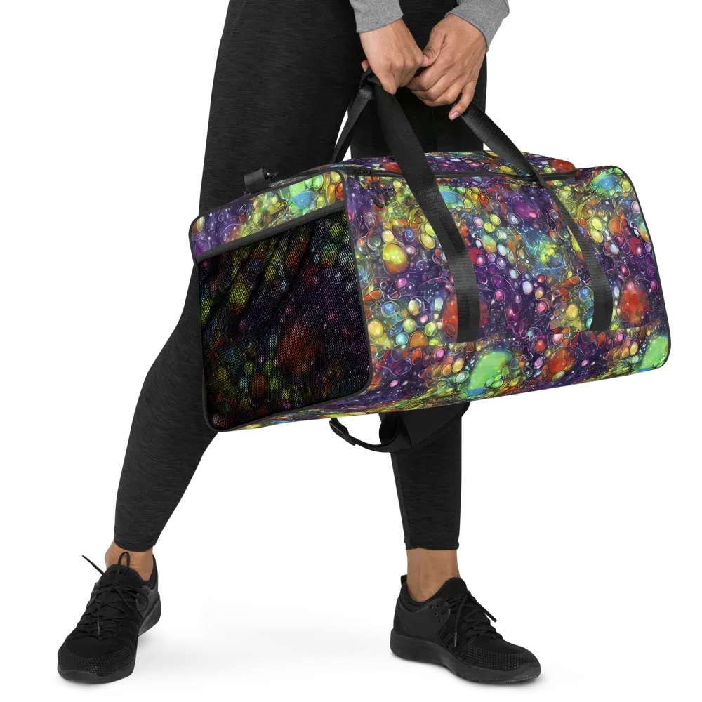 Galactic Nectar on Duffle Bag — Right Front