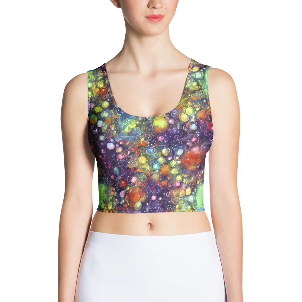 Galactic Nectar on Crop Top — Front