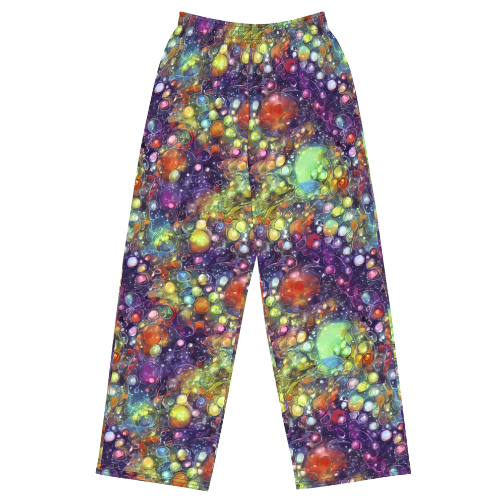 Galactic Nectar on Wide-Leg Pants — Front