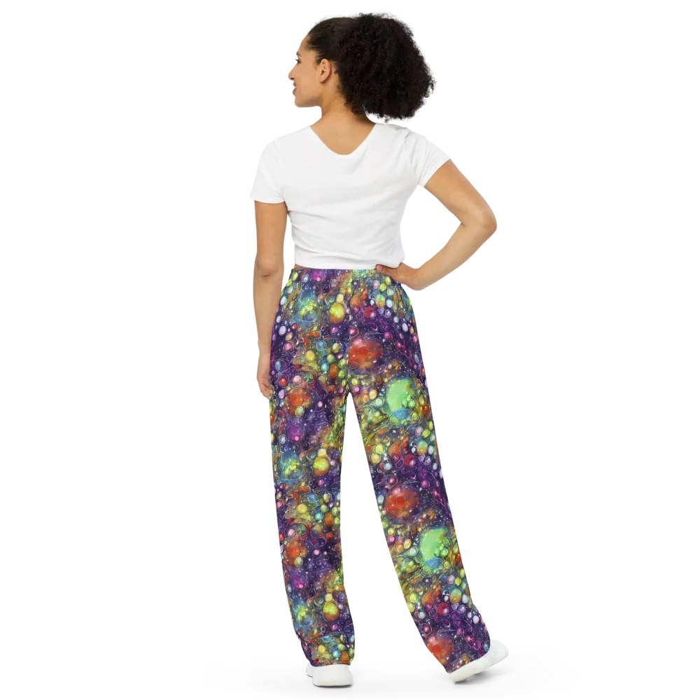 Galactic Nectar on Wide-Leg Pants — Back