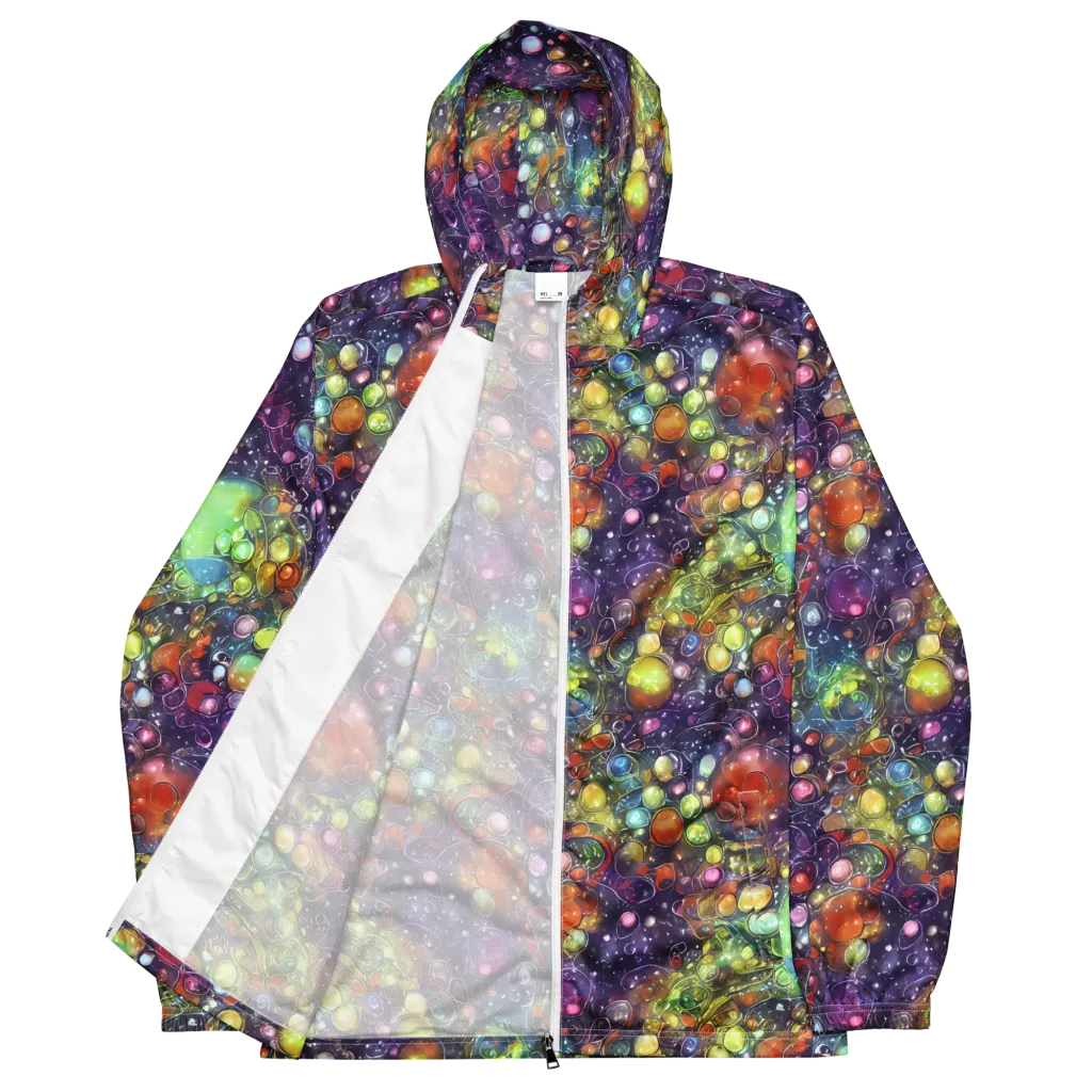 Galactic Nectar on Men's Windbreaker — Front