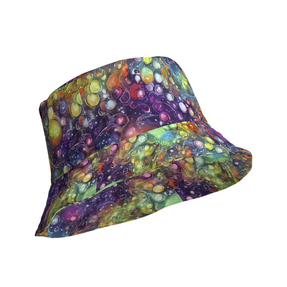 Galactic Nectar on Reversible Bucket Hat — Product details Outside