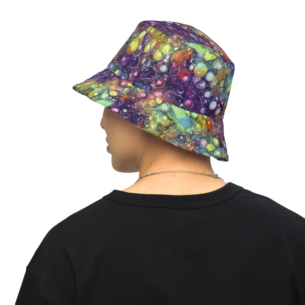 Galactic Nectar on Reversible Bucket Hat — Back Inside